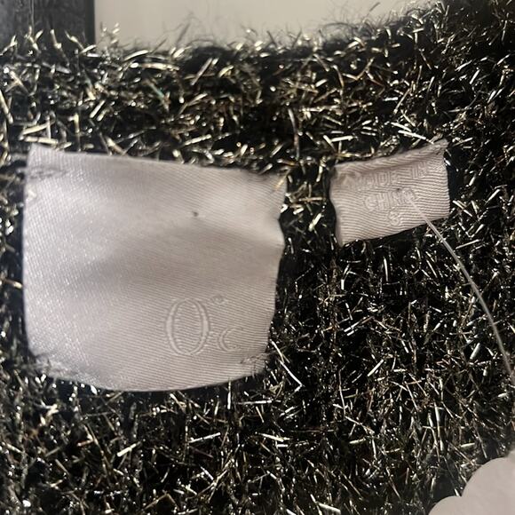 Zero Degrees Celsius Metallic Cardigan Sweater Size Small - Picture 5 of 9